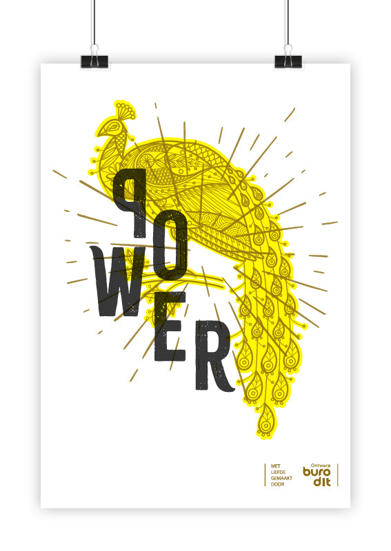 buro dit power poster