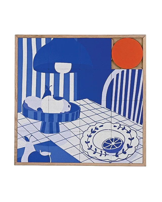 Taquin wandkunstwerk 'Carmin'