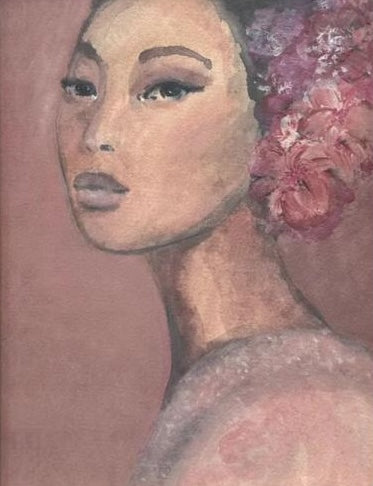 TinyStories Poster met Lijst - Sakura