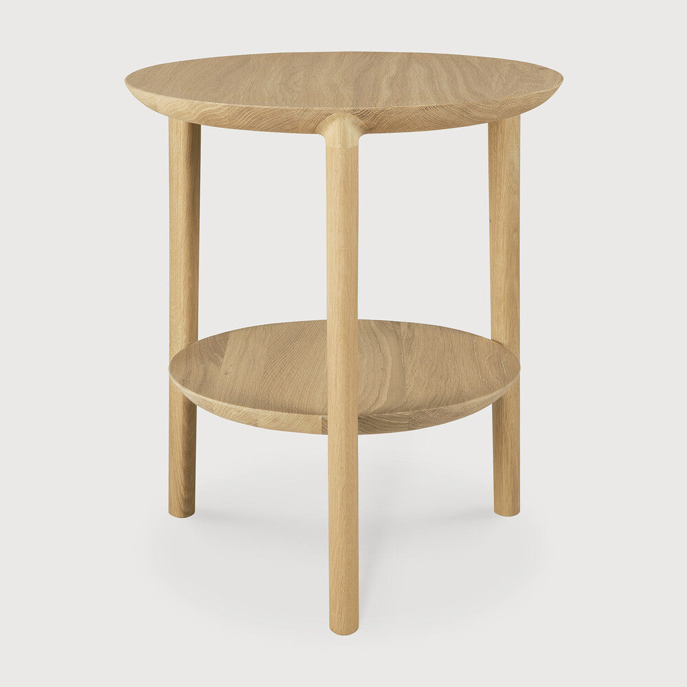ethnicraft bijzettafel bok naturel eiken