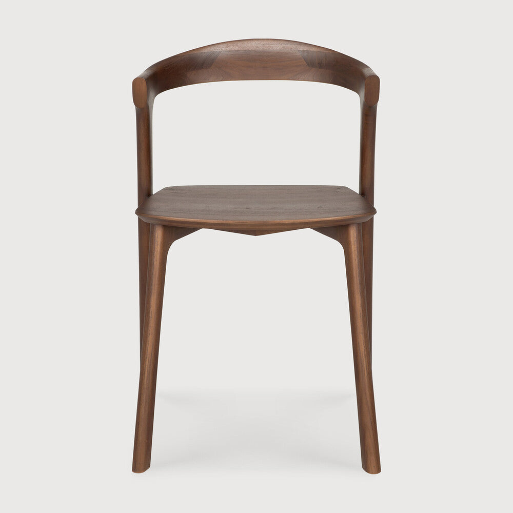 ethnicraft bok stoel bruin teak