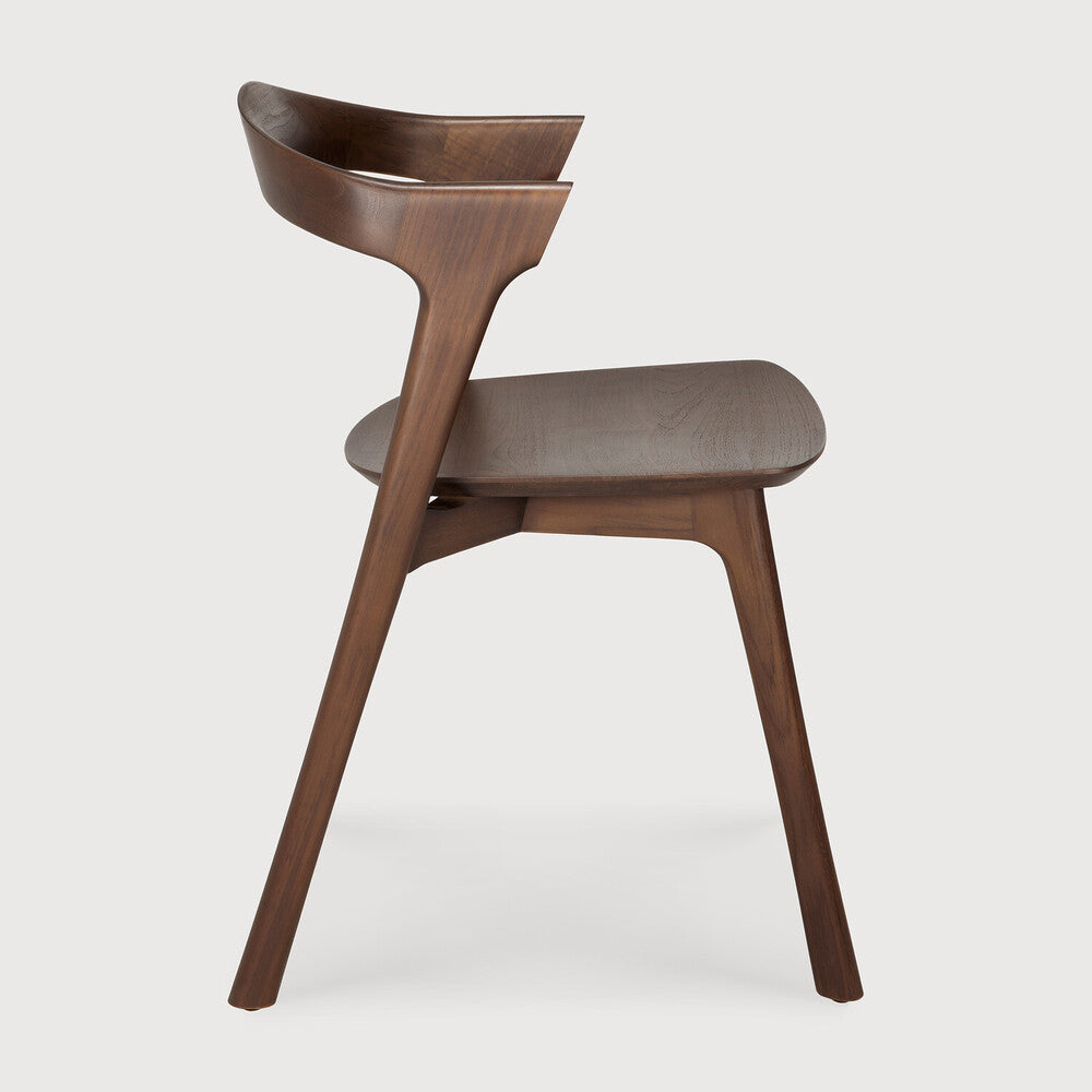 ethnicraft bok stoel bruin teak