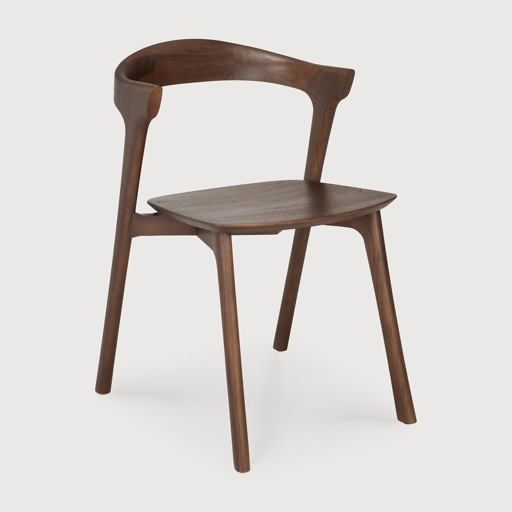 ethnicraft bok stoel bruin teak