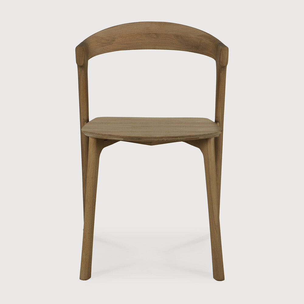 ethnicraft bok stoel teak voorkant
