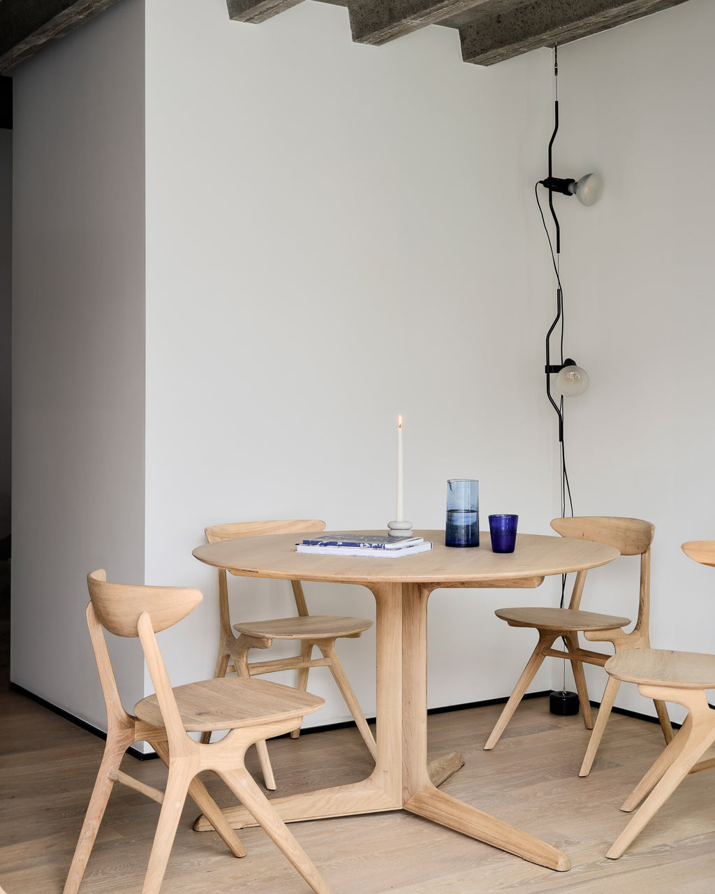 ethnicraft corto eettafel rond