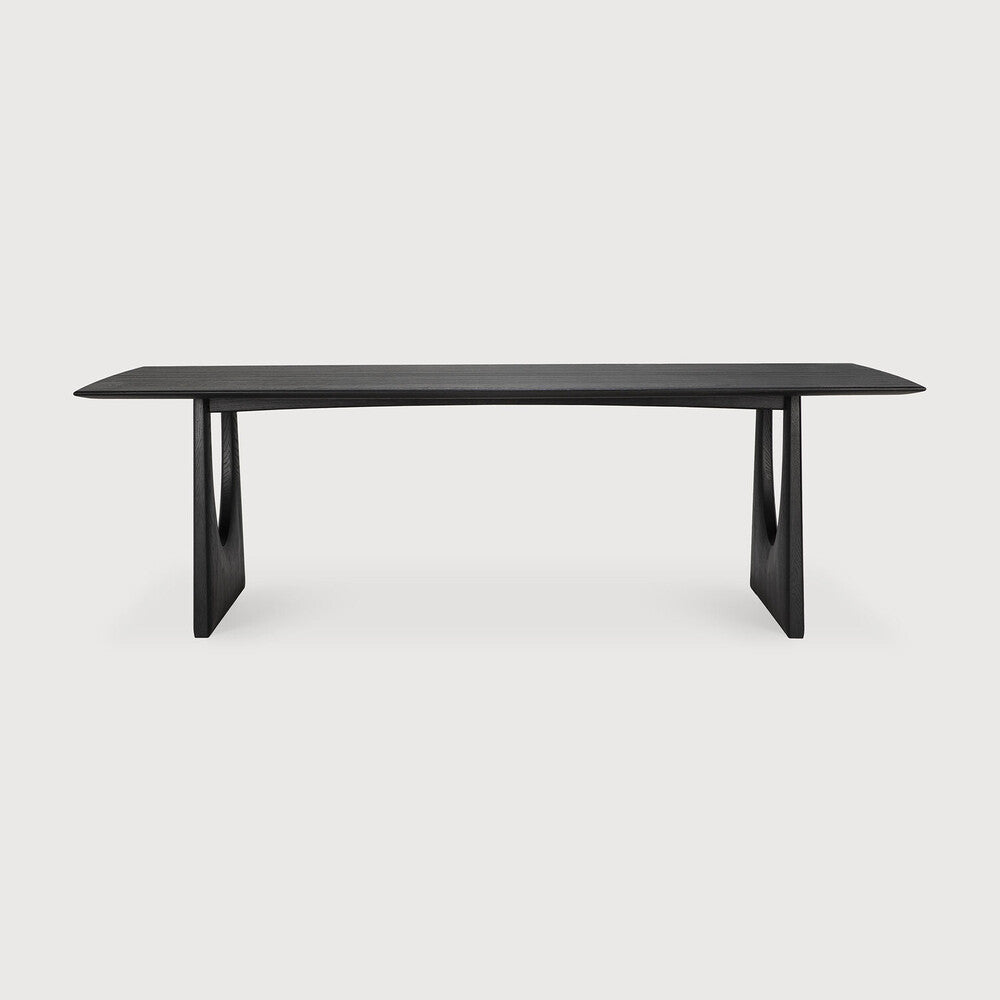 ethnicraft geometric eettafel zwart 220