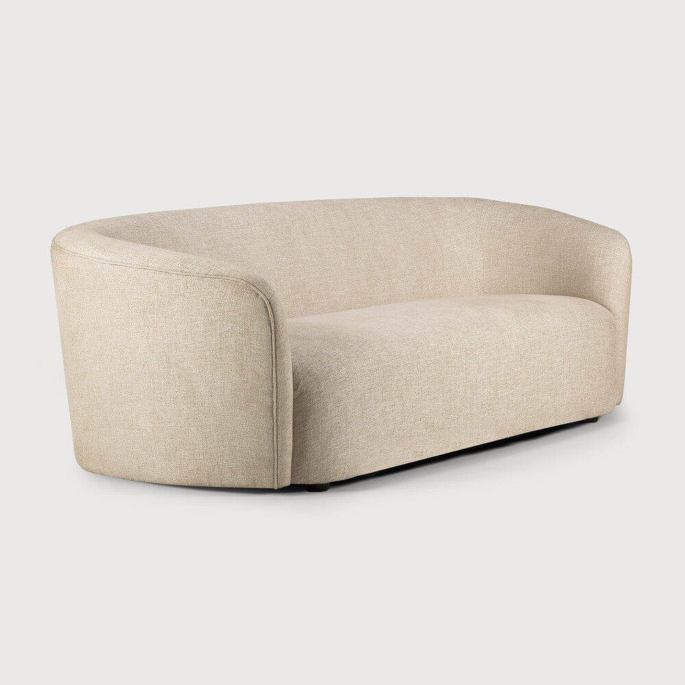 ethnicraft ellipse bank oatmeal zijkant