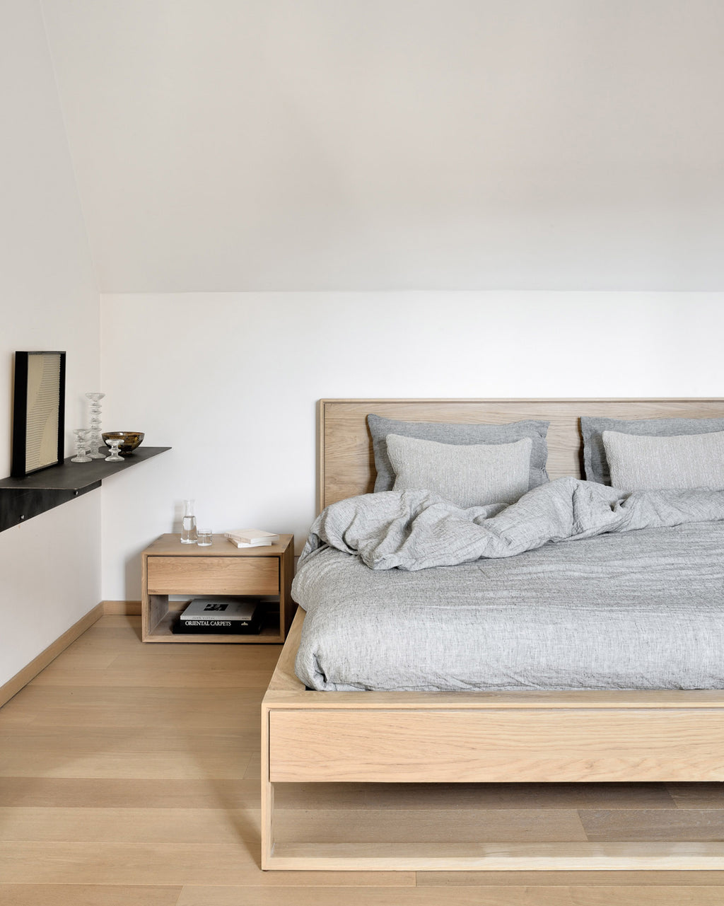 ethnicraft nordic II bed sfeerbeeld