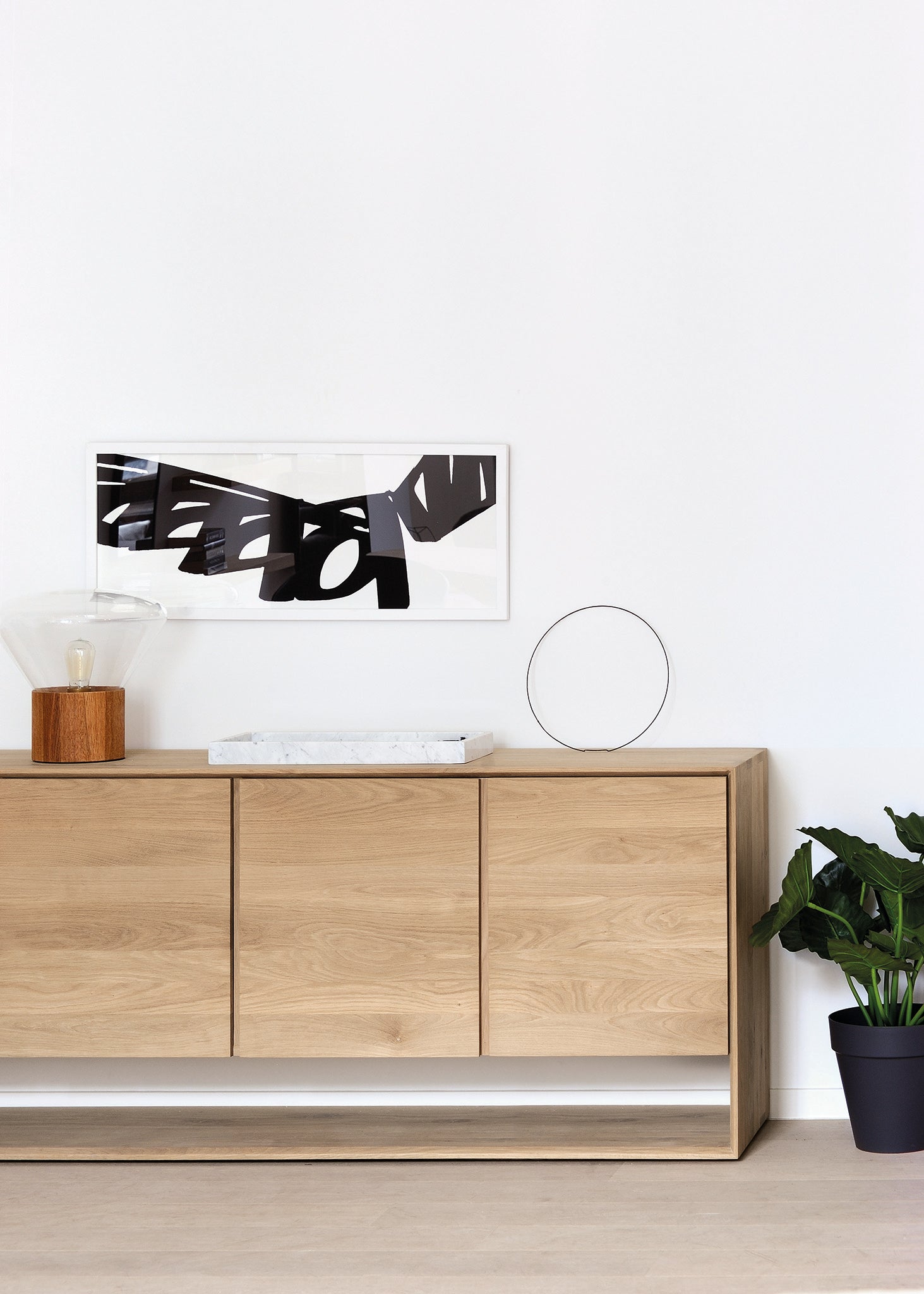 ethnicraft nordic dressoir sfeerbeeld