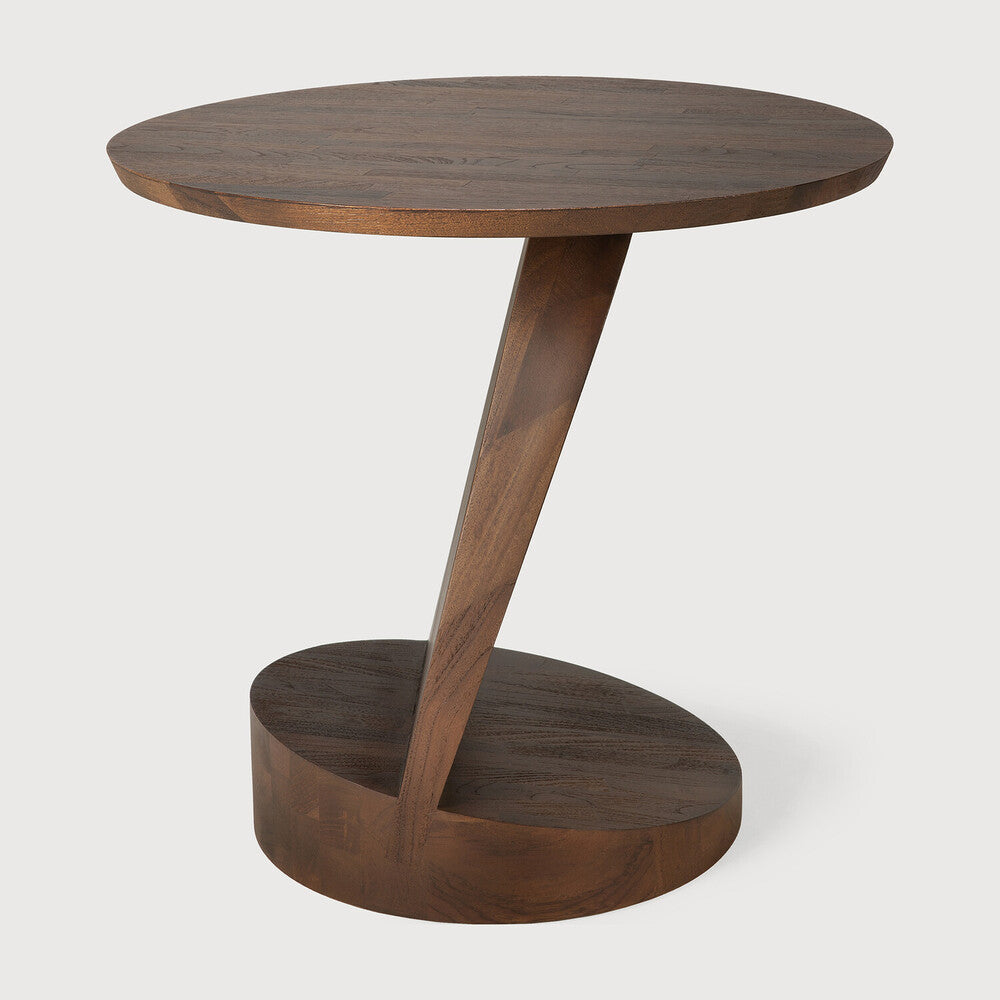ethnicraft oblic bijzettafel teak