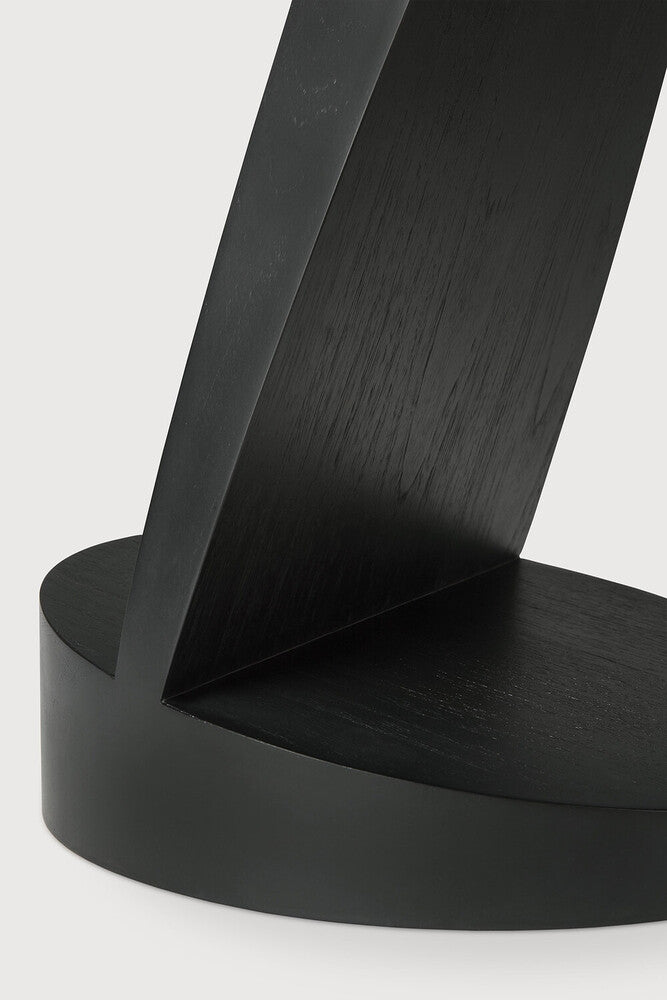 ethnicraft oblic bijzettafel zwart