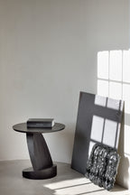 ethnicraft oblic bijzettafel zwart