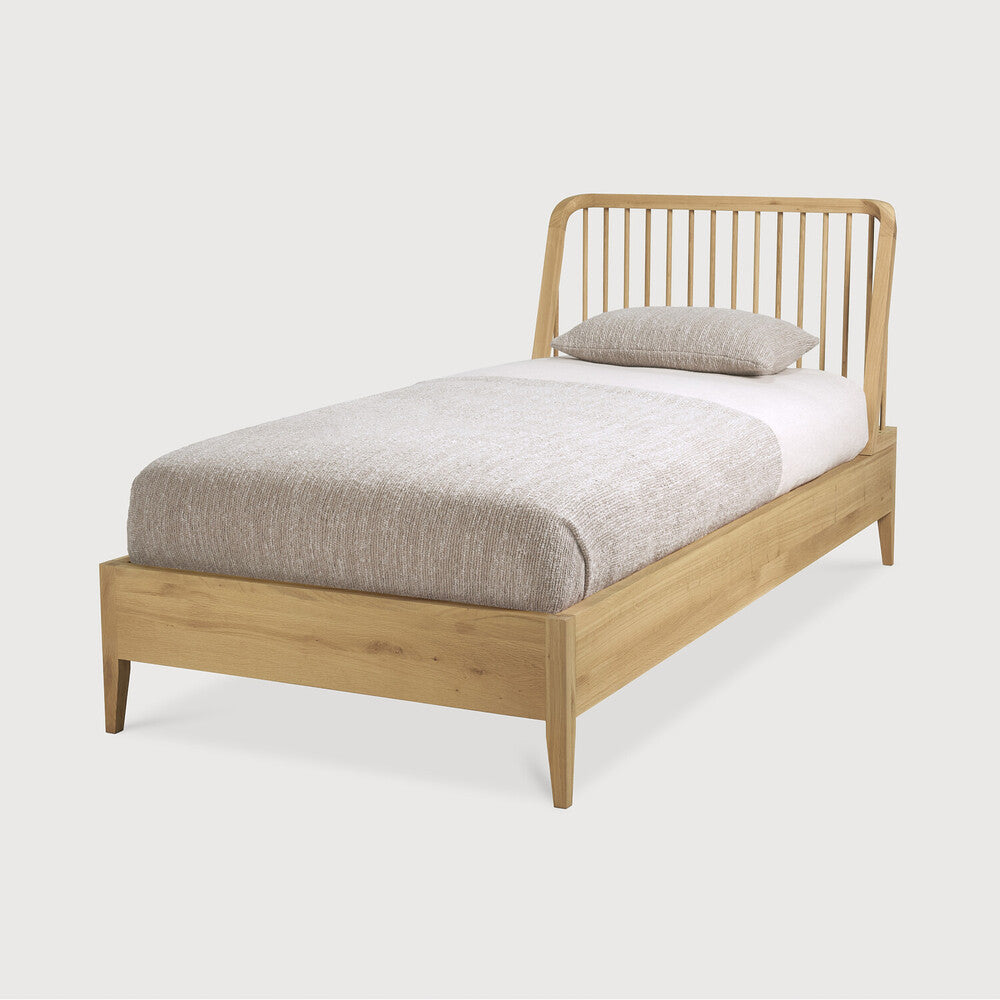 ethnicraft spindle bed eiken 90 x 200