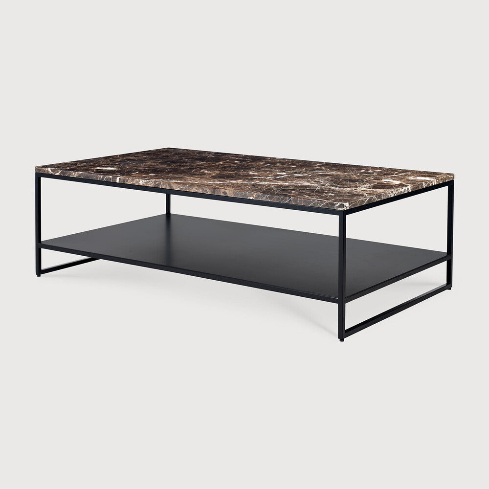 ethnicraft stone salontafel donker zijkant