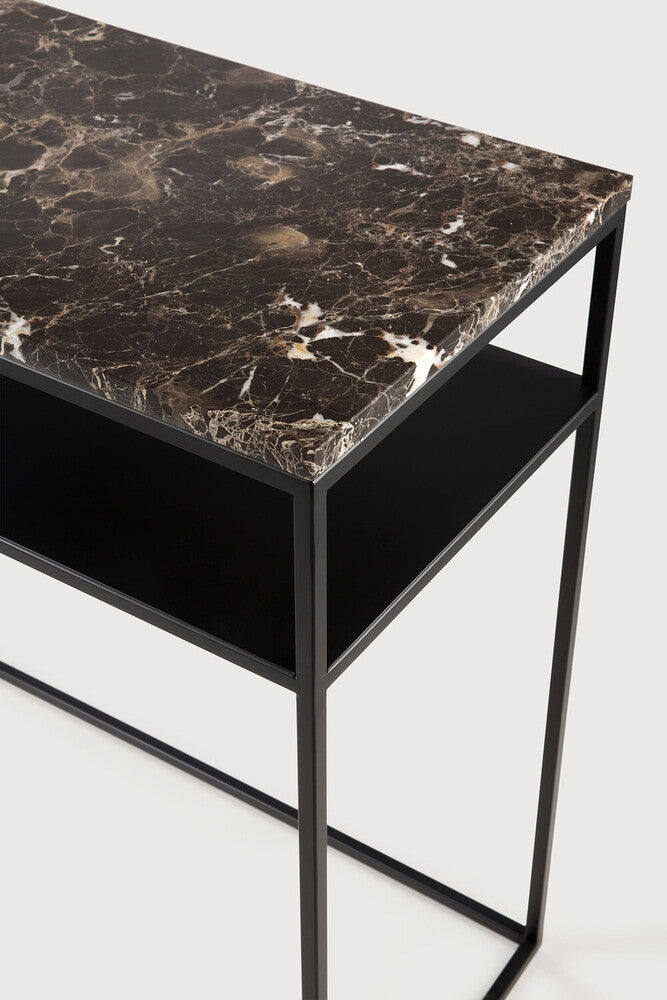 ethnicraft stone wandtafel dark emperador
