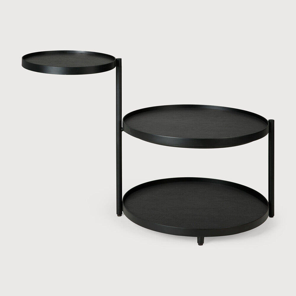 ethnicraft swivel dienblad bijzettafel