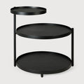 ethnicraft swivel dienblad bijzettafel