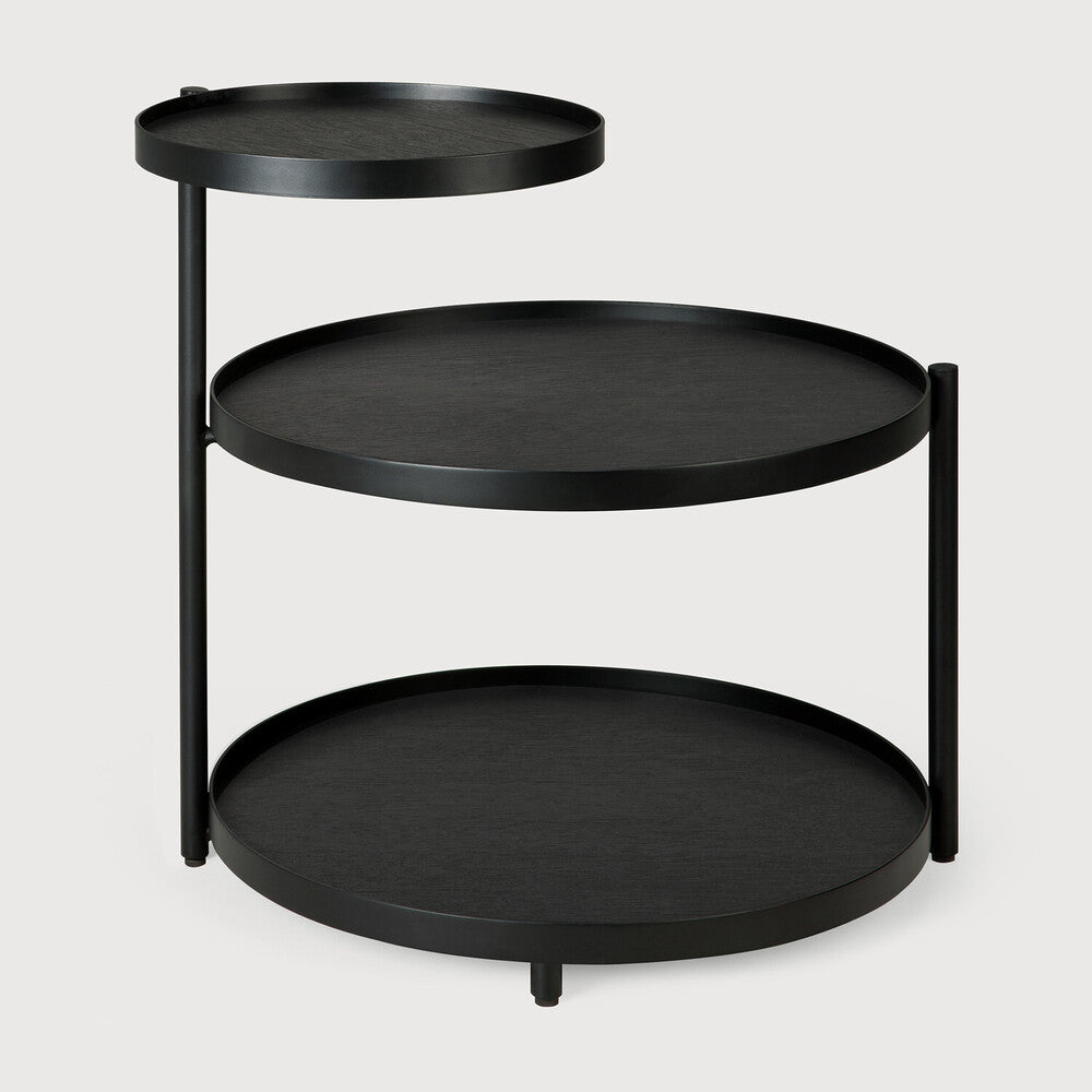 ethnicraft swivel dienblad bijzettafel