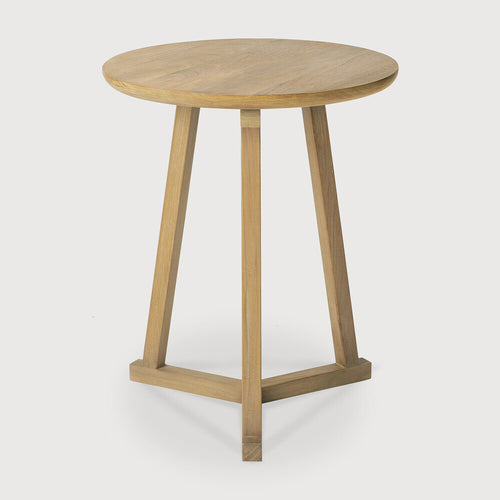 ethnicraft tripod bijzettafel eiken