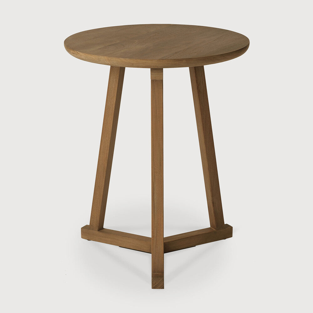 ethnicraft tripod bijzettafel teak