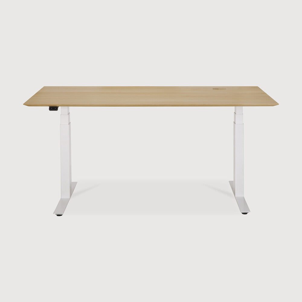 Ethnicraft verstelbaar bureau Bok