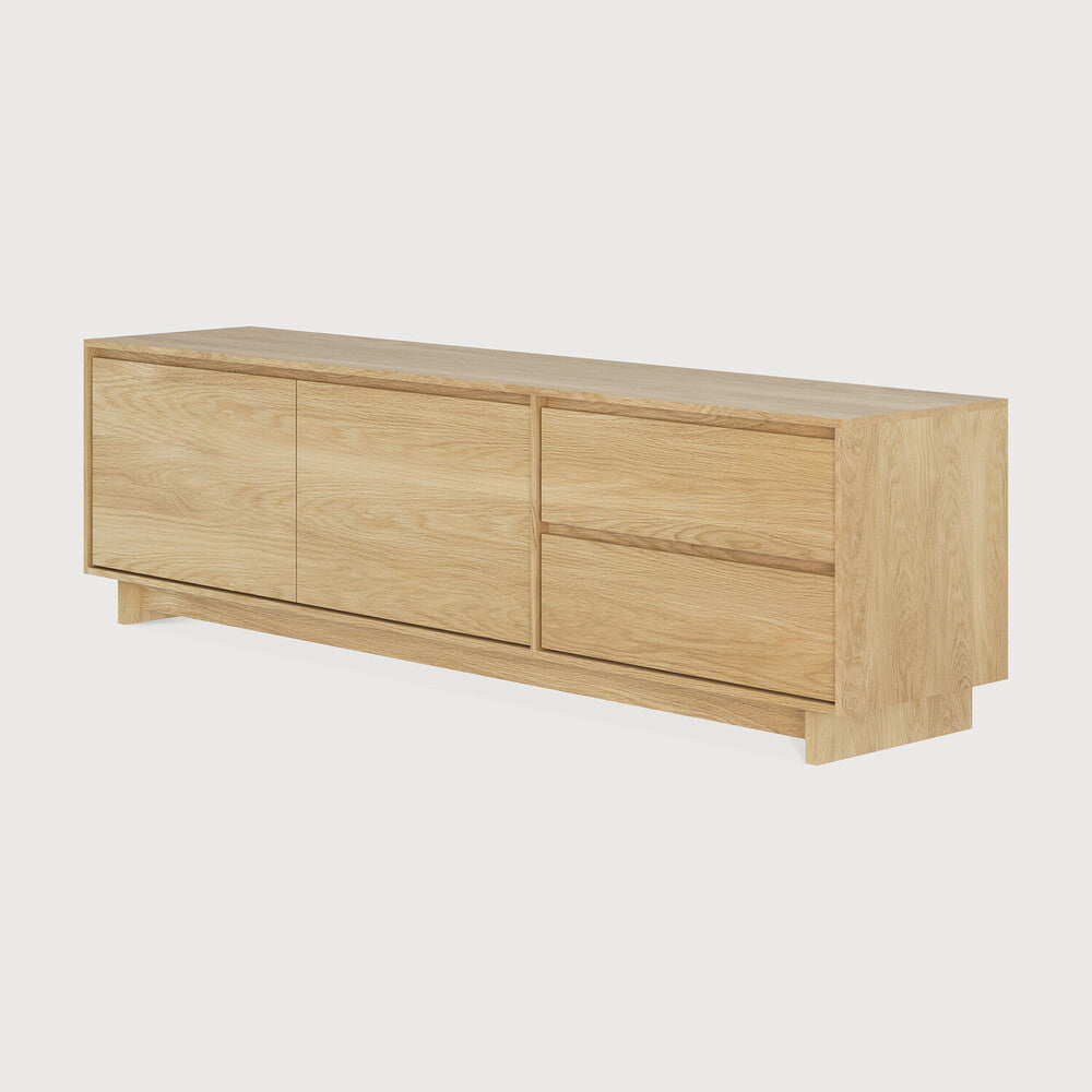 ethnicraft wave tv-meubel schuin
