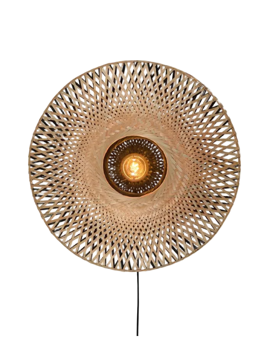 GOOD&MOJO bamboe wandlamp Kalimantan