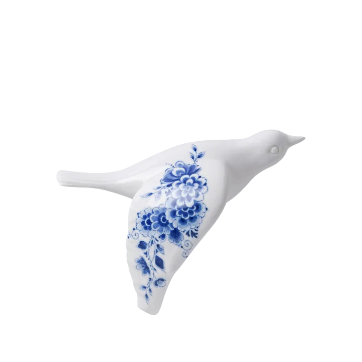 Heinen Delfts Blauw wandvogel Delfts Blauw