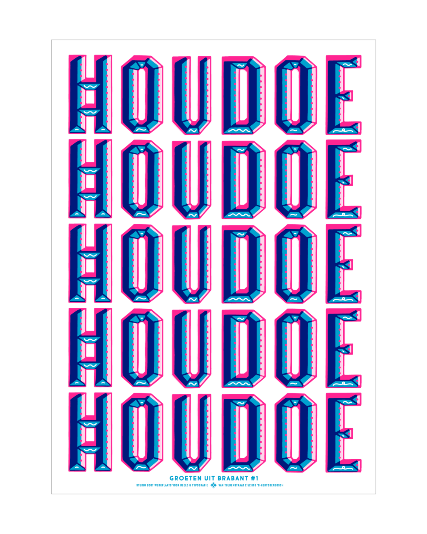 HOUDOE HOUDOE HOUDOE poster