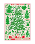 Studio Boot poster Kerstbomengids