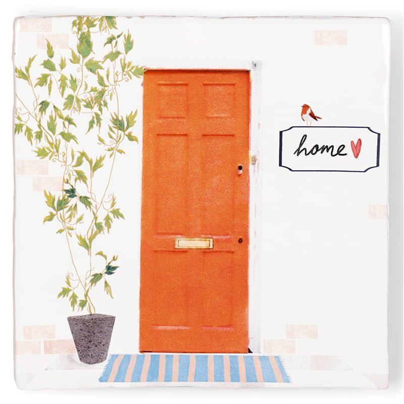 StoryTiles Knock knock who's there? tegeltje