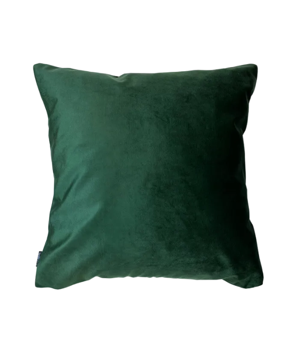 Velvet kussen groen