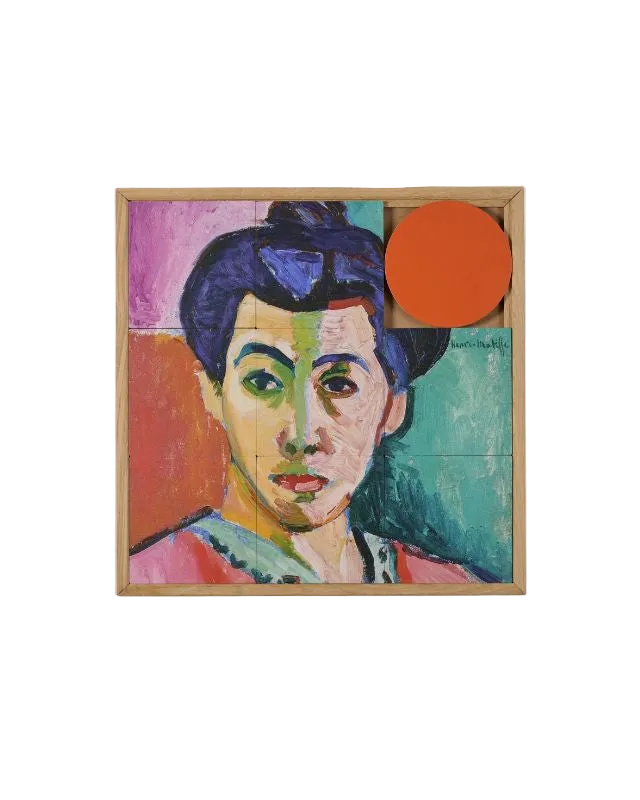 Taquin wandkunstwerk 'Madame Matisse'