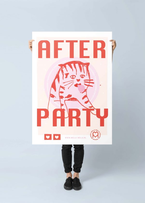 mella mella afterparty poster