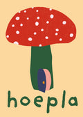 mella mella hoepla poster groen