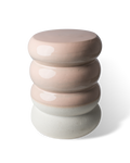 pols potten bijzettafel Chubby wit roze