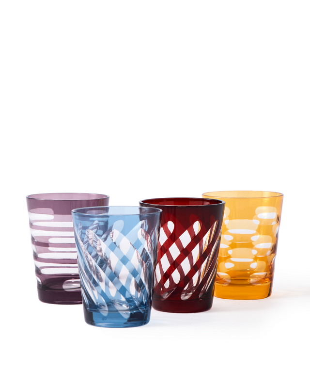 pols potten tubular drinkglazen