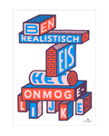 Poster Eis het Onmogelijke