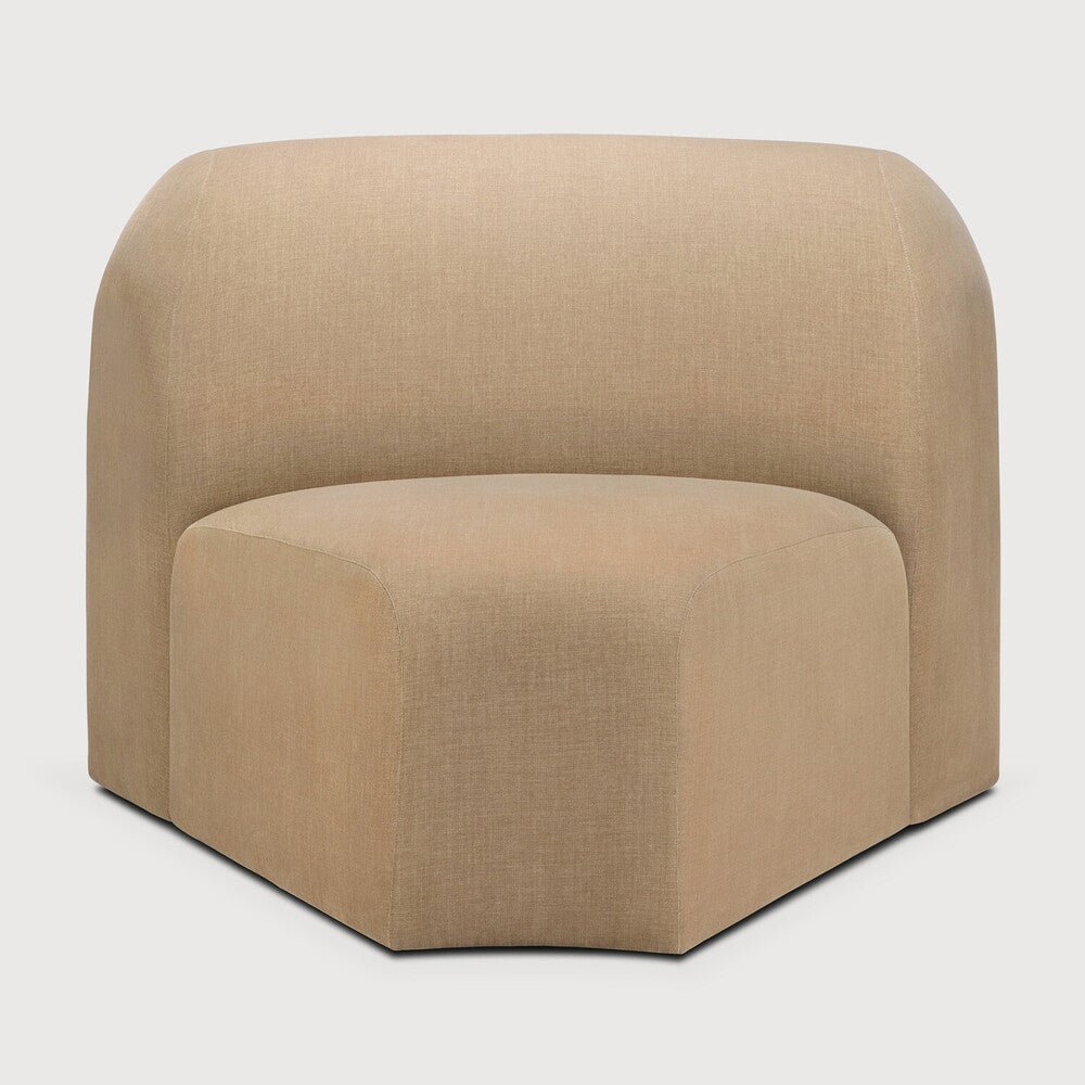 Ethnicraft Bulky modulaire sofa hoekelement 45 graden - Kavel 84