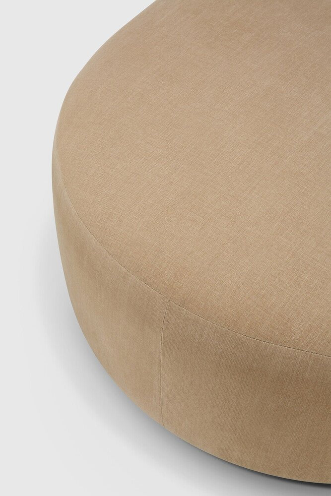 Ethnicraft Bulky modulaire sofa halfronde voetbank - Kavel 84