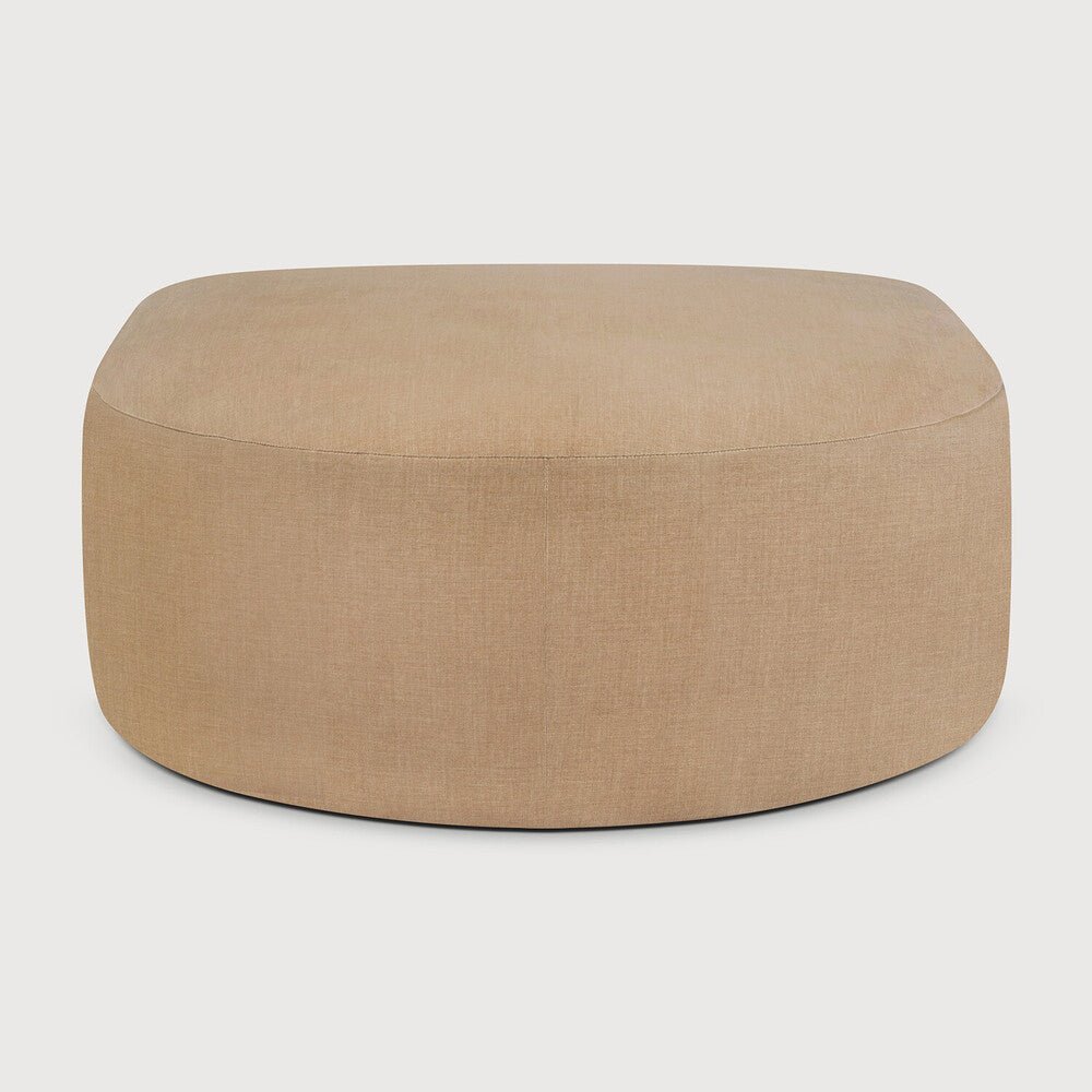 Ethnicraft Bulky modulaire sofa halfronde voetbank - Kavel 84