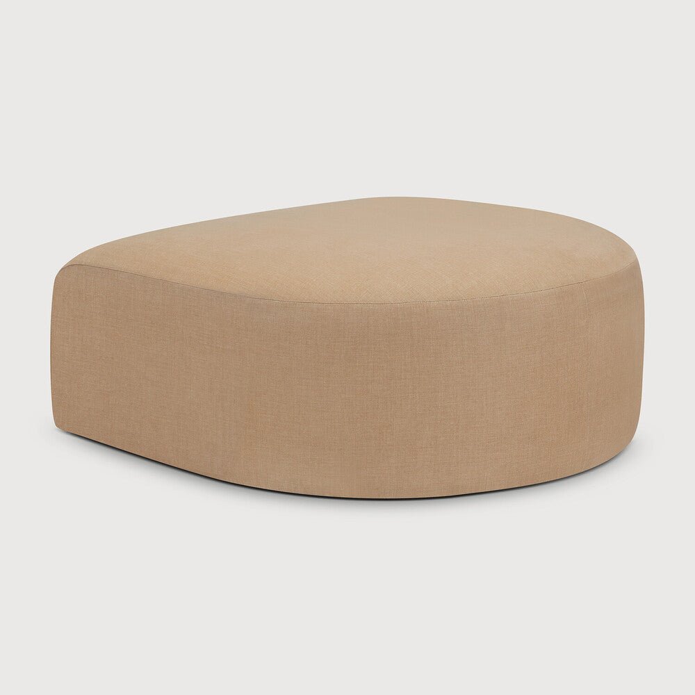 Ethnicraft Bulky modulaire sofa halfronde voetbank - Kavel 84