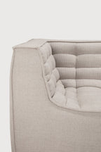 Ethnicraft N701 Bank 2-zits met leuningen