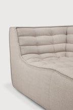 Ethnicraft N701 Bank 2-zits met leuningen