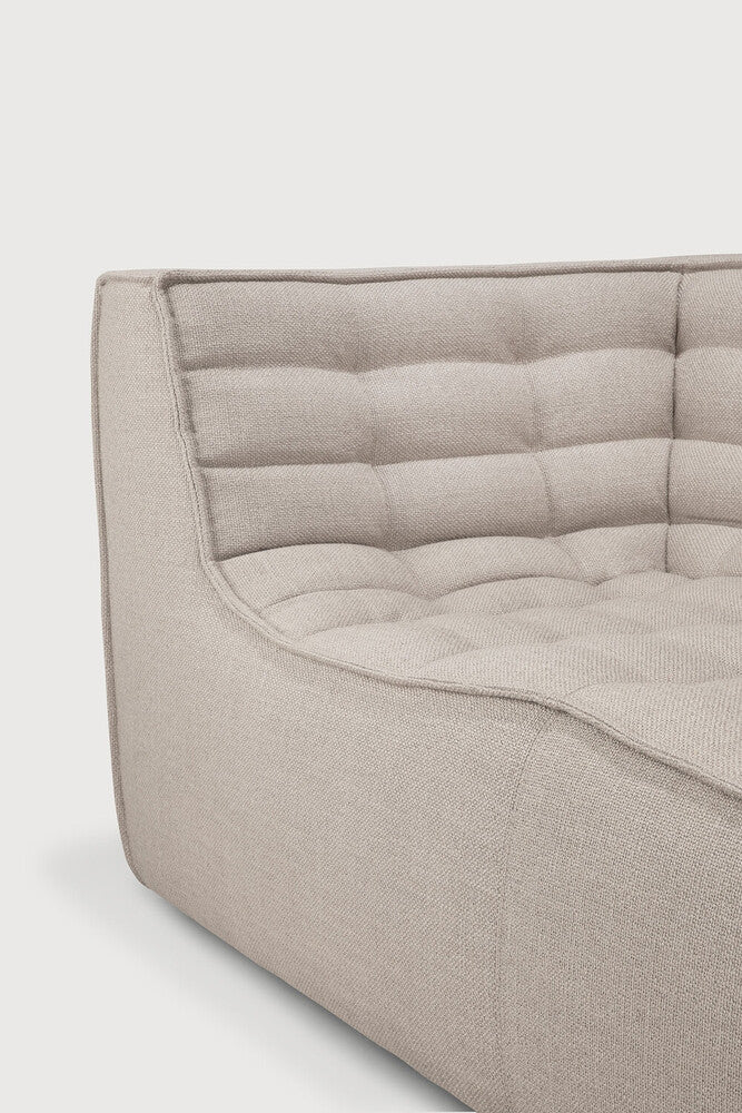 Ethnicraft N701 Bank 2-zits met leuningen