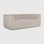Ethnicraft N701 Bank 2-zits met leuningen