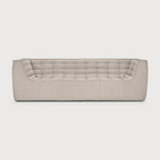 Ethnicraft N701 Bank 3-zits met leuningen
