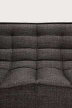 Ethnicraft N701 Bank 2-zits met leuningen