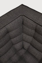 Ethnicraft N701 Bank 2-zits met leuningen