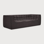Ethnicraft N701 Bank 3-zits met leuningen
